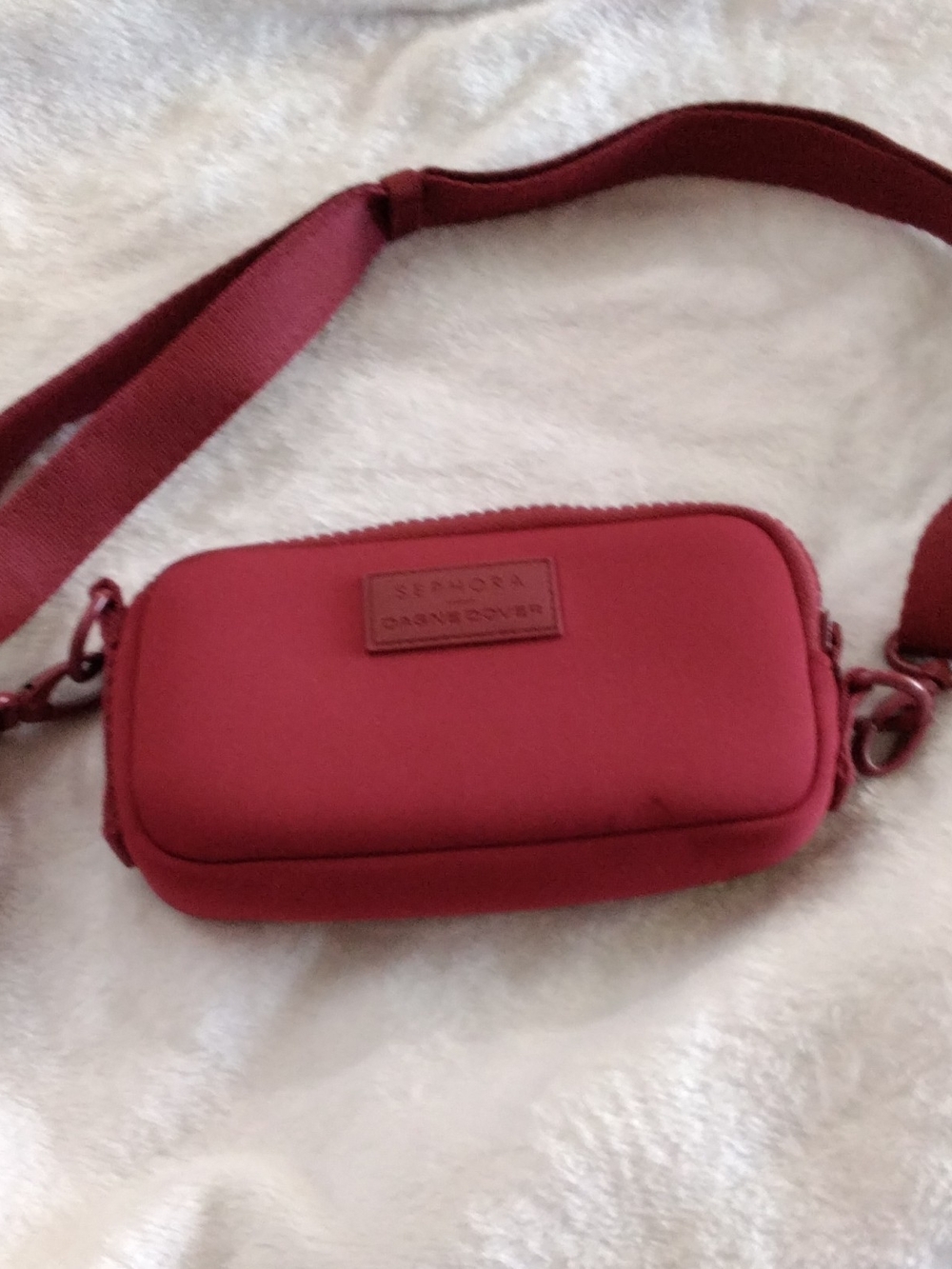 Sephora X Dagne Dover Red Crossbody Pouch